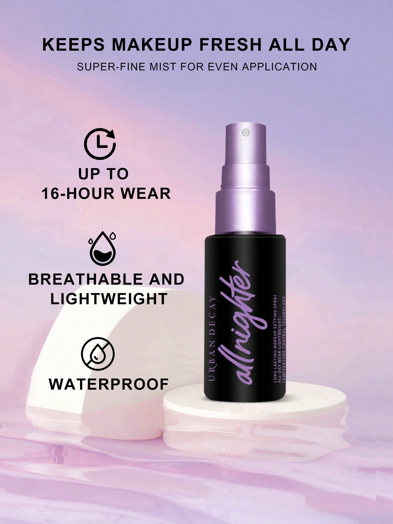 All Nighter Vitamin C Hydrating Setting Spray for Long-Lasting Makeup and Radiant Skin Default Title Default Title-