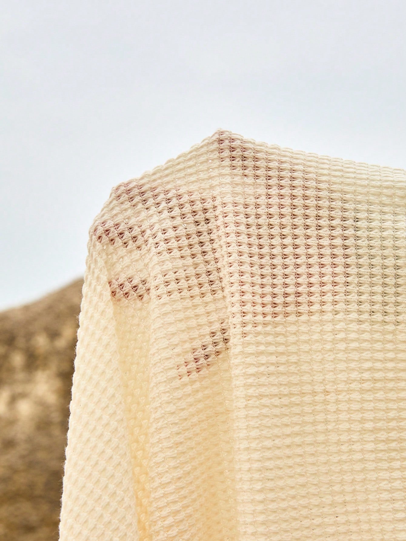 Elegant Beige Jersey Mini Skirt with Twisted Detailing - Perfect for Summer XS S M XS-S-M-L-