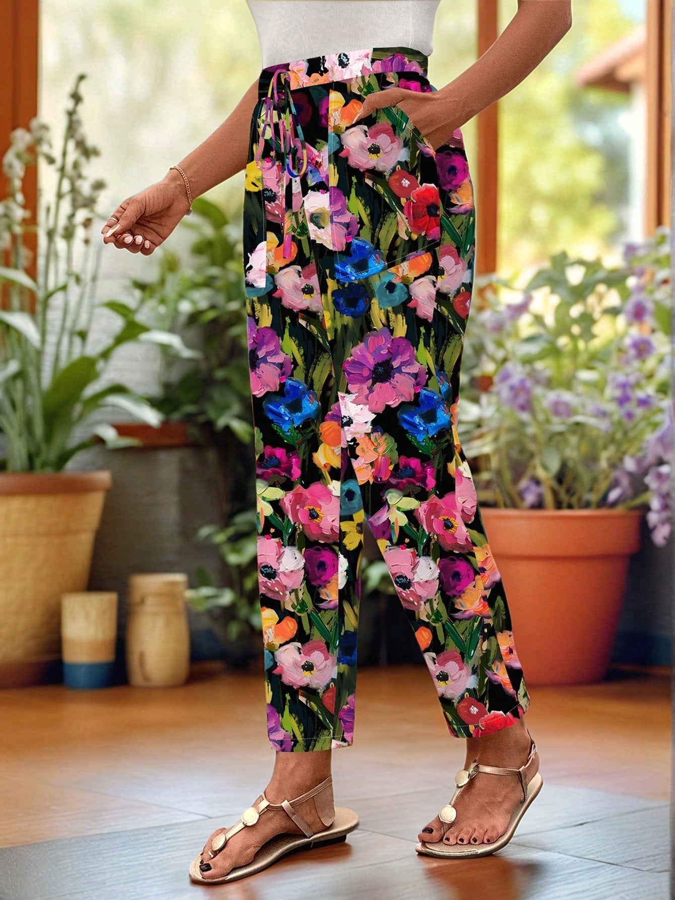 Women's Floral Casual Pants - Perfect for Spring and Summer Vacations Multicolor / S Multicolor / M Multicolor / L Multicolor / S-Multicolor / M-Multicolor / L-Multicolor / XL-Black / S-Black / M-Black / L-Black / XL-Grey / S-Grey / M-Grey / L-Grey / XL-Multicolor-2 / S-Multicolor-2 / M-Multicolor-2 / L-Multicolor-2 / XL-Coffee Brown / S-Coffee Brown / M-Coffee Brown / L-Coffee Brown / XL-Brown / S-Brown / M-Brown / L-Brown / XL-Multicolor-3 / S-Multicolor-3 / M-Multicolor-3 / L-Multicolor-3 / XL-