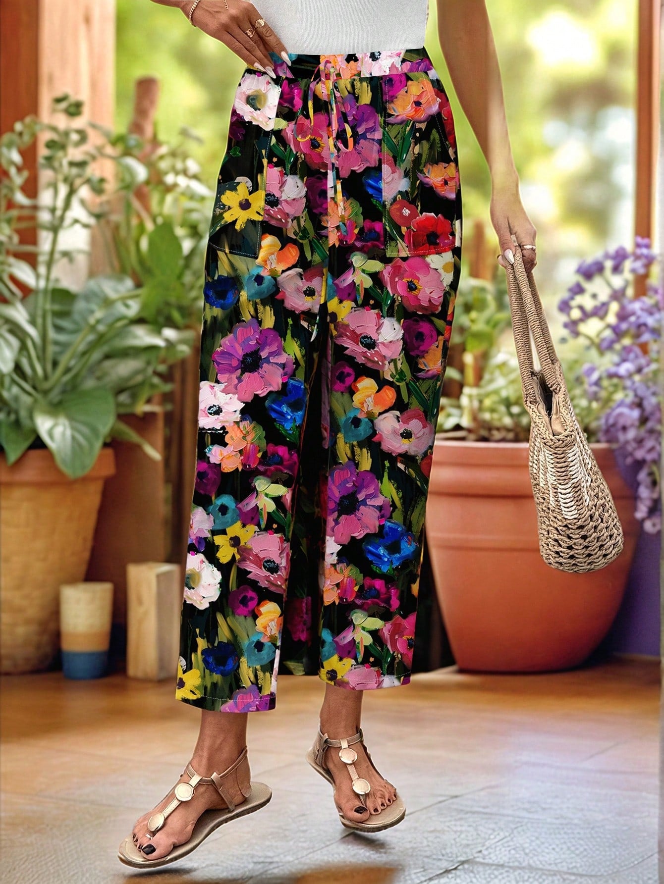 Women's Floral Casual Pants - Perfect for Spring and Summer Vacations Multicolor / S Multicolor / M Multicolor / L Multicolor / S-Multicolor / M-Multicolor / L-Multicolor / XL-Black / S-Black / M-Black / L-Black / XL-Grey / S-Grey / M-Grey / L-Grey / XL-Multicolor-2 / S-Multicolor-2 / M-Multicolor-2 / L-Multicolor-2 / XL-Coffee Brown / S-Coffee Brown / M-Coffee Brown / L-Coffee Brown / XL-Brown / S-Brown / M-Brown / L-Brown / XL-Multicolor-3 / S-Multicolor-3 / M-Multicolor-3 / L-Multicolor-3 / XL-