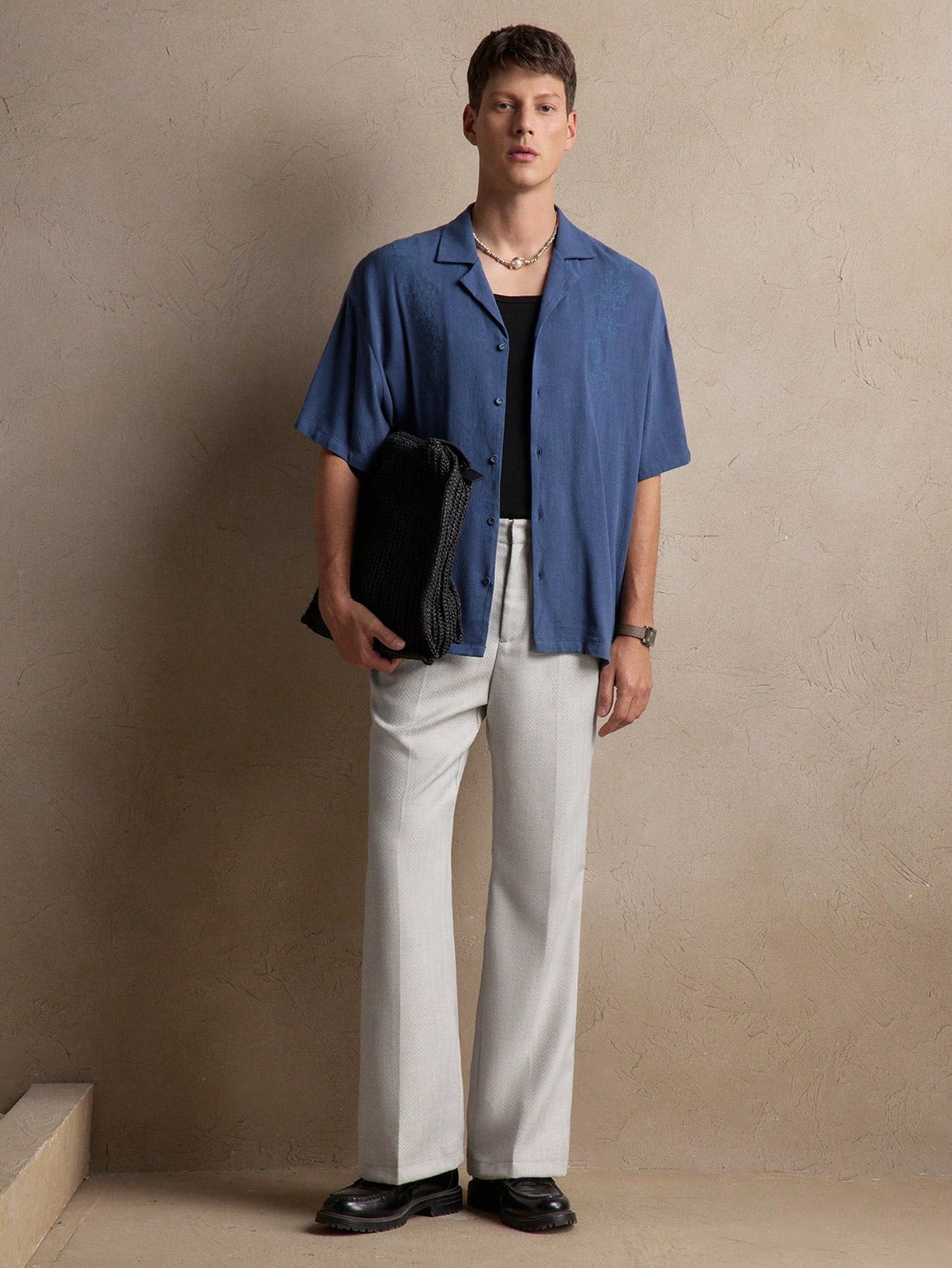 Stylish Men’s Woven Casual Pants for Summer - Perfect for Commute S M L S-M-L-XL-