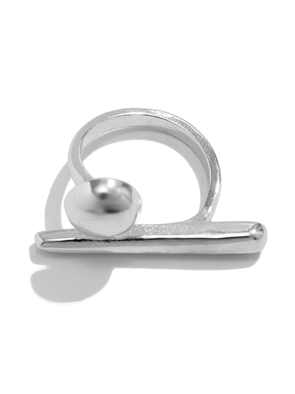Modern Geometric Ring - Stylish Statement Accessory for Every Occasion