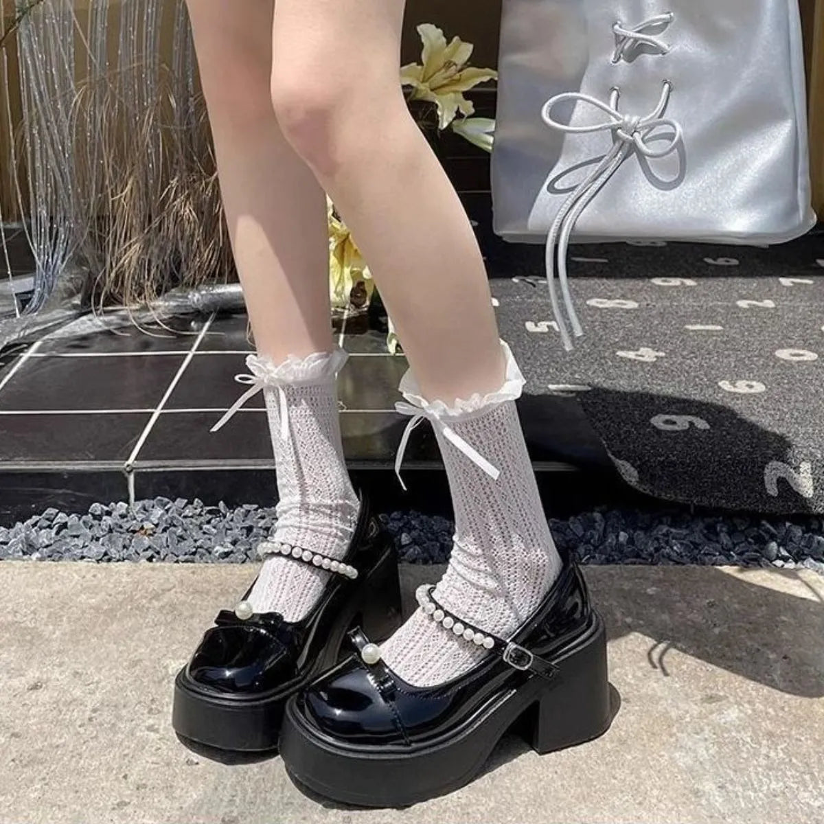 Round Toe Block Heels Loafer Black / 35(US4) Black / 36(US5) Black / 37(US6) Black / 35(US4)-Black / 36(US5)-Black / 37(US6)-Black / 38(US7)-Black / 39(US8)-Black / 40(US9)-Beige / 35(US4)-Beige / 36(US5)-Beige / 37(US6)-Beige / 38(US7)-Beige / 39(US8)-Beige / 40(US9)-Silver / 35(US4)-Silver / 36(US5)-Silver / 37(US6)-Silver / 38(US7)-Silver / 39(US8)-Silver / 40(US9)-
