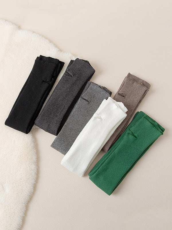 Cozy Knit Wool Leg Warmers - Stylish Solid Color Accessories for Ultimate Comfort BLACK / One_size WHITE / One_size COFFEE / One_size BLACK / One_size-WHITE / One_size-COFFEE / One_size-DARK GRAY / One_size-LIGHT GRAY / One_size-