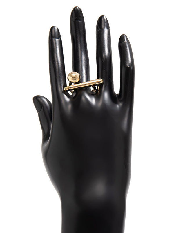 Modern Geometric Ring - Stylish Statement Accessory for Every Occasion