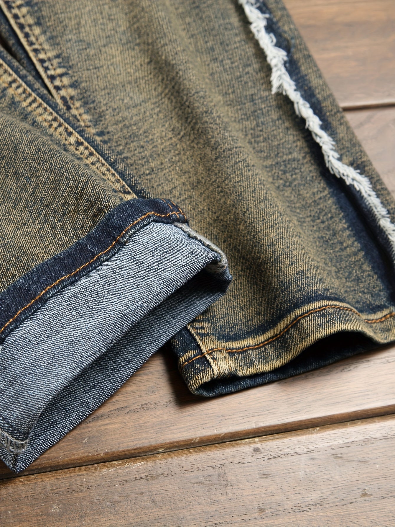 Men's Stretch Slim Fit Jeans - Ripped Skinny Straight Leg Distressed Denim Pants, Mid-Waist, Comfortable & Durable 30 / Camel 32 / Camel 34 / Camel 30 / Camel-32 / Camel-34 / Camel-36 / Camel-38 / Camel-40 / Camel-42 / Camel-