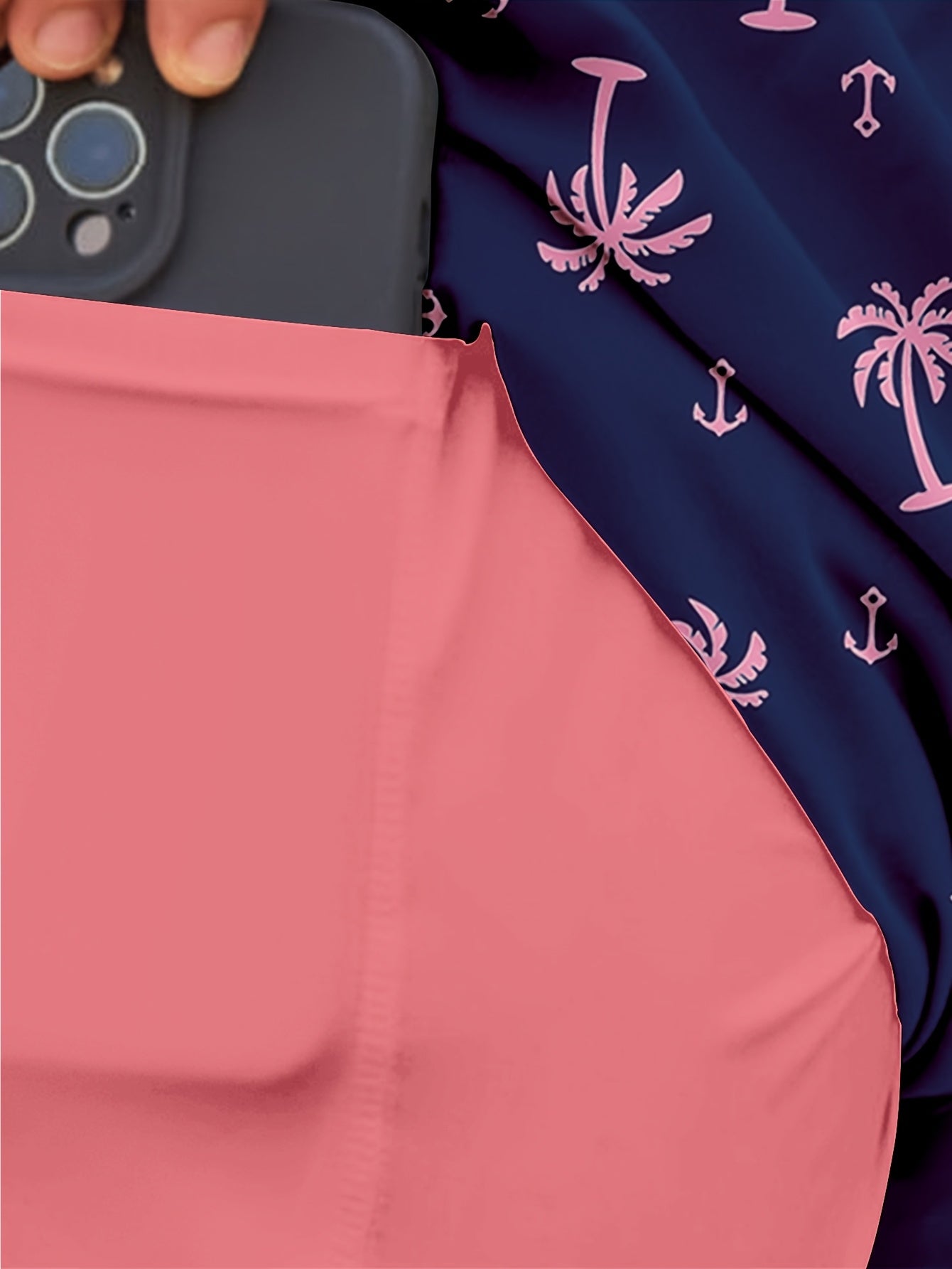 Mens Swim Trunks with Compression Liner Quick Dry Swimming Trunks Swimsuit