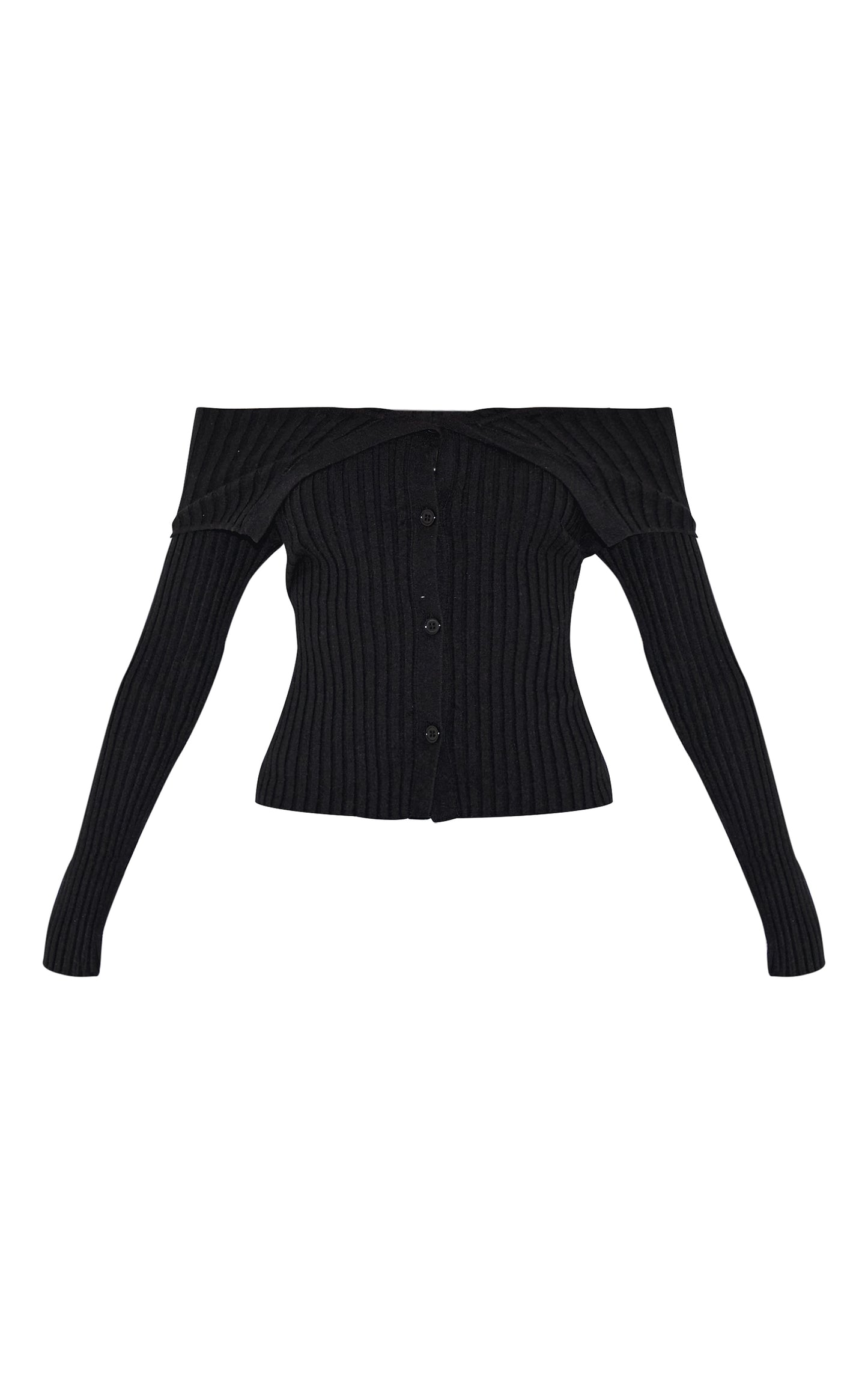 https://cdn-img.prettylittlething.com/5/b/5/2/5b52abc171768ba493c2930a31b05b5dc0b7773a_CNL6064_5_black_rib_knit_fold_over_button_up_top.jpg