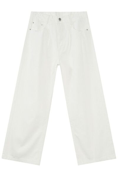 Mid Rise Men's Jeans with Pockets Chocolate / M Ivory / M Ivory / S Chocolate / M-Ivory / M-Ivory / S-Chocolate / S-Black / M-Black / S-Chocolate / XL-Black / XL-Ivory / L-Ivory / XL-Chocolate / L-Black / L-