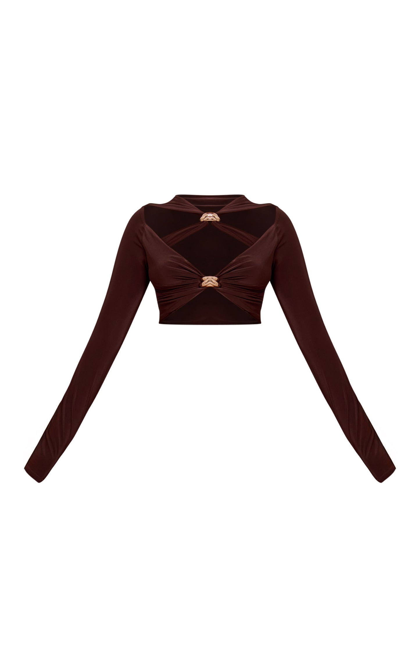 https://cdn-img.prettylittlething.com/7/e/5/b/7e5ba8f2c77d444750ffbd9bdd45ac0f63833096_CNO2482_5_chocolate_slinky_cut_out_long_sleeve_twist_detail_trim_crop_top.jpg