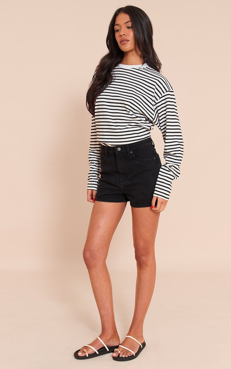 https://cdn-img.prettylittlething.com/9/0/b/5/90b5270b6b6aa60fd1c5ff4e36e1f1c337cf0a2c_CNM5560_2_tall_washed_black_high_waisted_basic_shorts.jpg