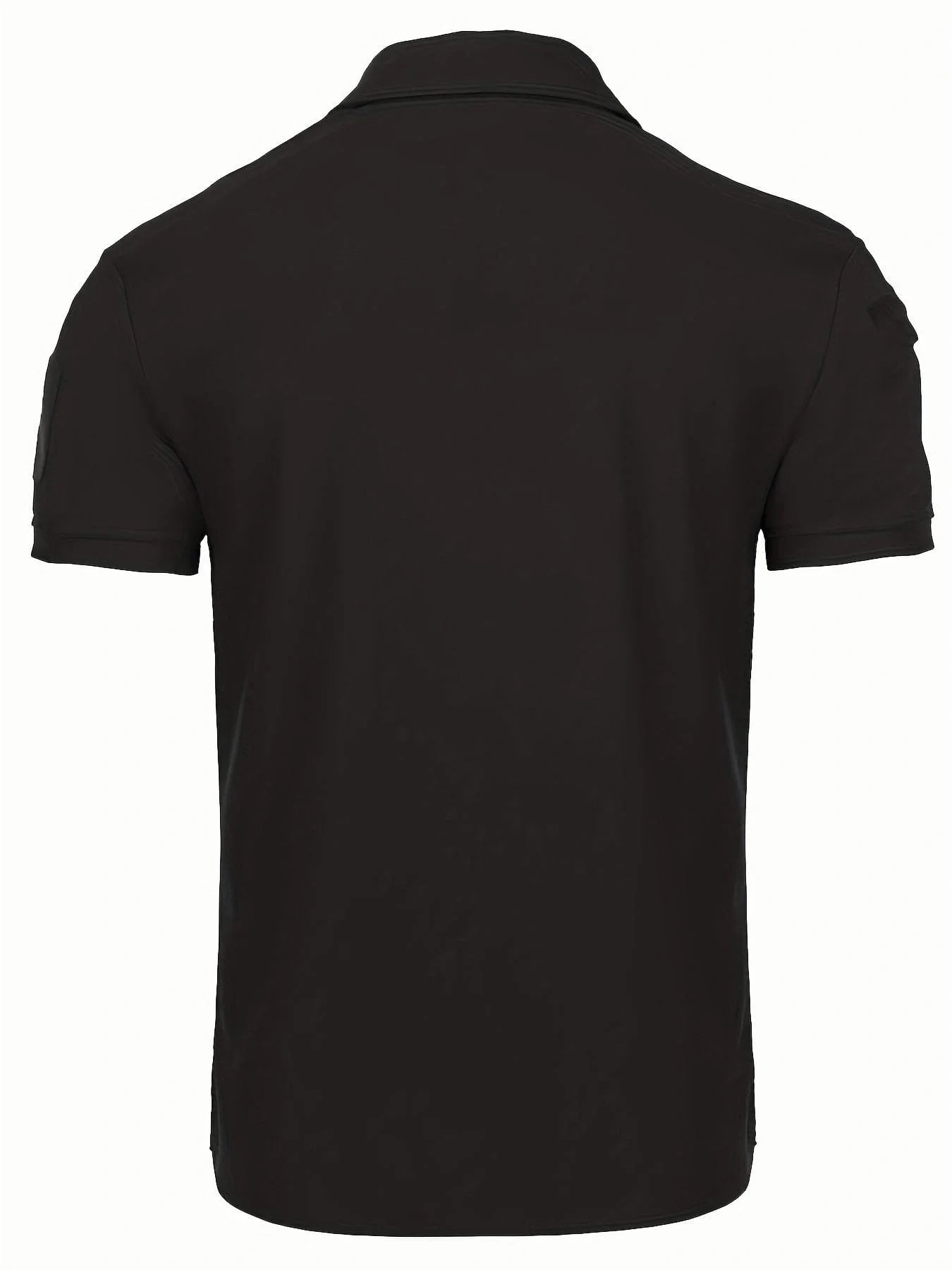 Men's Summer Polo Shirt Short Sleeve Moisture Short Sleeve Collared Shirt Tennis T-Shirt Top