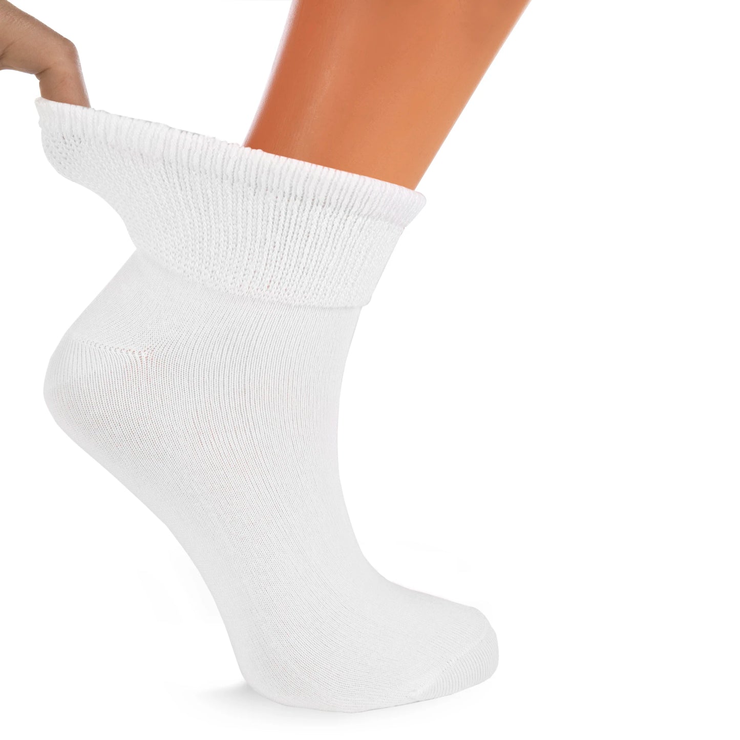 Cotton Diabetic Ankle Socks 3 Pairs Shoe Size 9-11 White / 9-11 / United States Gray / 9-11 / United States Red / 9-11 / United States White / 9-11 / United States-Gray / 9-11 / United States-Red / 9-11 / United States-Pink / 9-11 / United States-Dak Navy / 9-11 / United States-Black / 9-11 / United States-