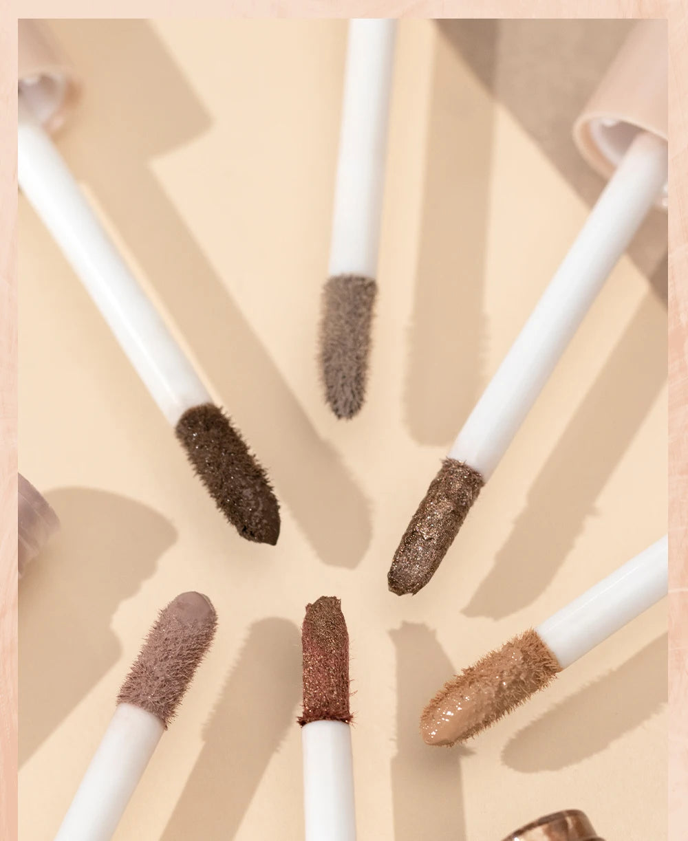 Double End Glitter Matte Eye shadow Stick Pencil Waterproof Bicolor Shimmer