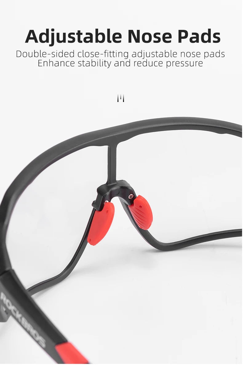 Photochromic MTB Road Bike Glasses UV400 Protection Sunglasses Ultra-light Sport Safe Eyewear Equipment
