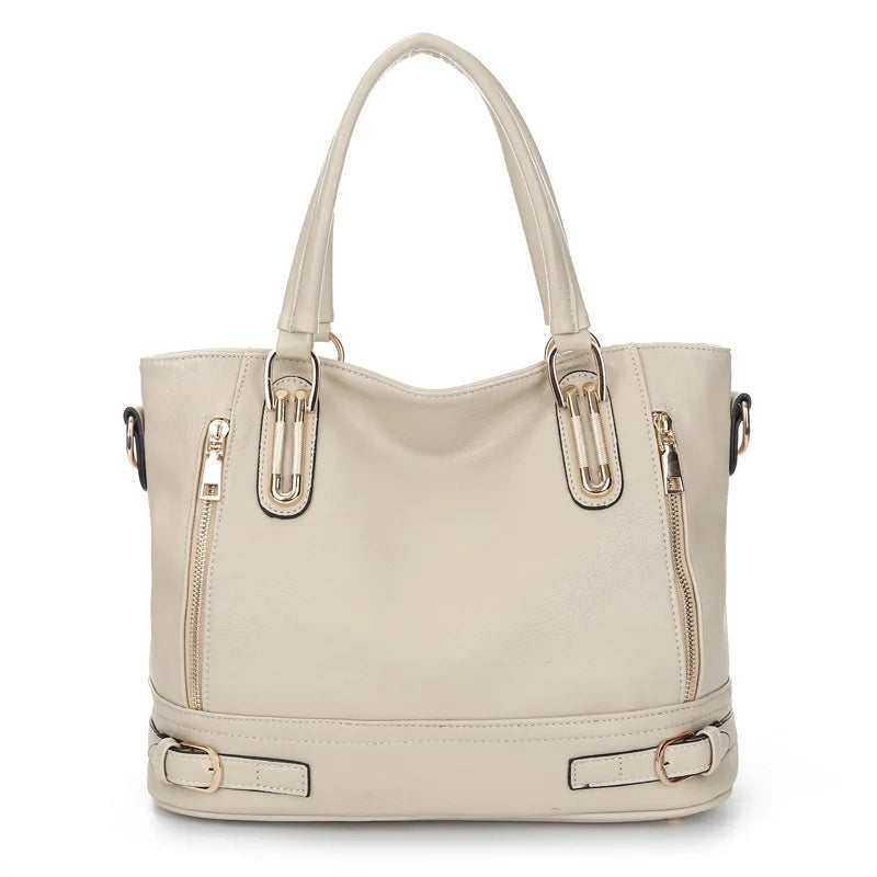 Designer Famous Brand Pu Leather Women's Shoulder Crossbody Bag Messenger Handbag black / 34 X 16 X 26 CM brown / 34 X 16 X 26 CM black / 34 X 16 X 26 CM-brown / 34 X 16 X 26 CM-