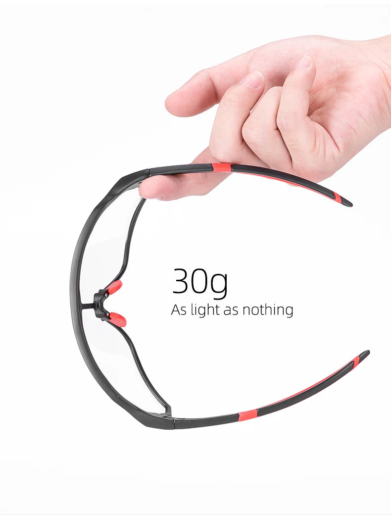 Photochromic MTB Road Bike Glasses UV400 Protection Sunglasses Ultra-light Sport Safe Eyewear Equipment