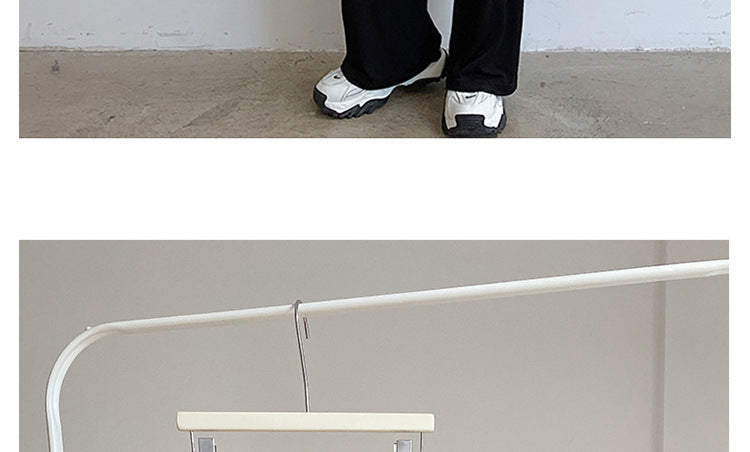Maternity Pants Summer Maternity Silk Pants Wide-leg Pants Thin Outer Wear Loose Pleated Pants