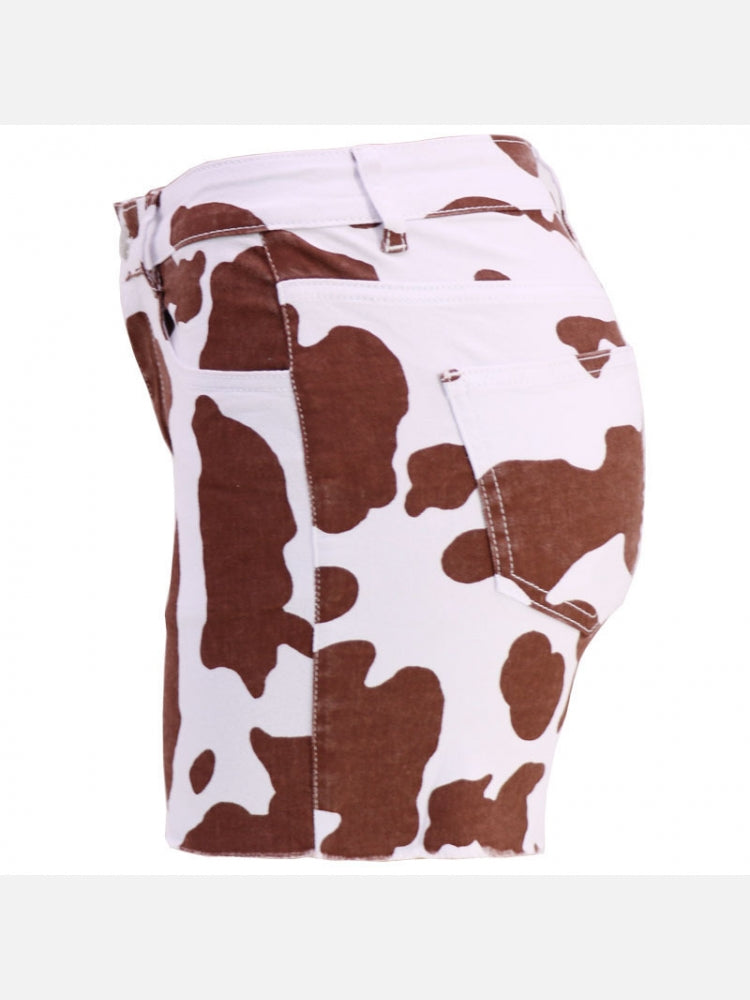 Trendy High-Waisted Women's Denim Shorts for Effortless Summer Style Brown / S Brown / M Brown / L Brown / S-Brown / M-Brown / L-Brown / XL-Brown / 2XL-