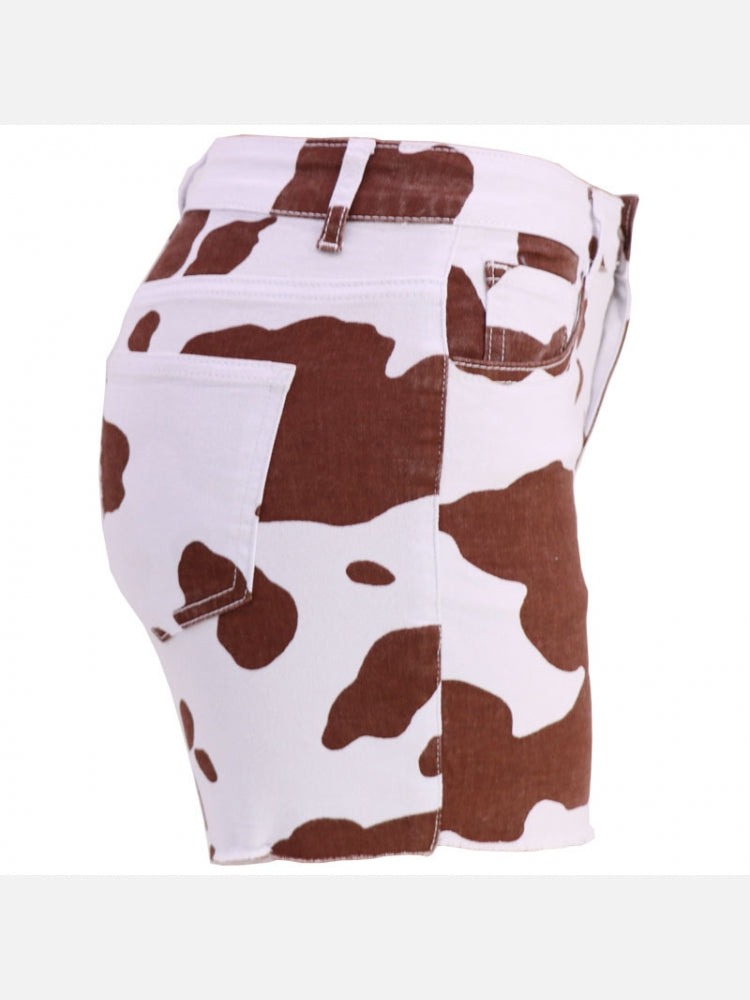 Trendy High-Waisted Women's Denim Shorts for Effortless Summer Style Brown / S Brown / M Brown / L Brown / S-Brown / M-Brown / L-Brown / XL-Brown / 2XL-
