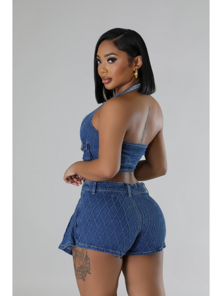 Chic and Comfy Denim Pant Set for Effortless Style Deep Blue / S Deep Blue / M Deep Blue / L Deep Blue / S-Deep Blue / M-Deep Blue / L-Deep Blue / XL-Deep Blue / 2XL-