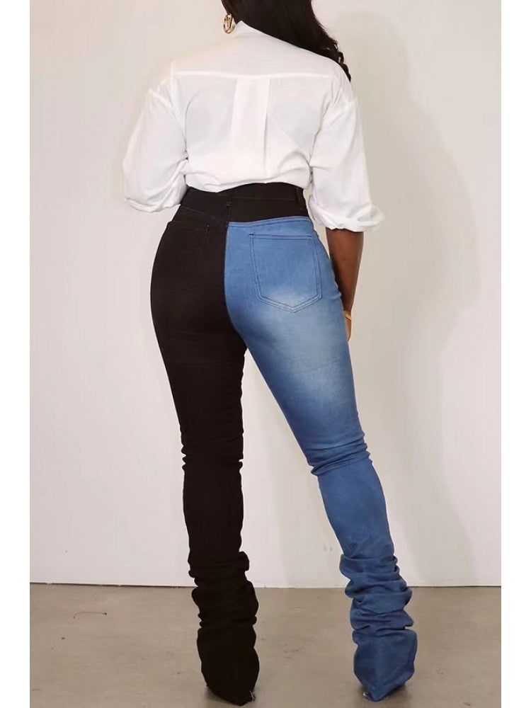 Trendy High-Waisted Distressed Skinny Jeans for Effortless Style Blue / S Blue / M Blue / L Blue / S-Blue / M-Blue / L-Blue / XL-Blue / 2XL-Blue / 3XL-