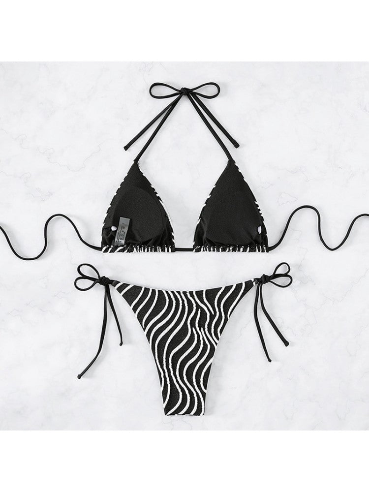 Floral Charm: Stylish Bikini Set for a Perfect Beach Day Black / S Black / M Black / L Black / S-Black / M-Black / L-Black / XL-