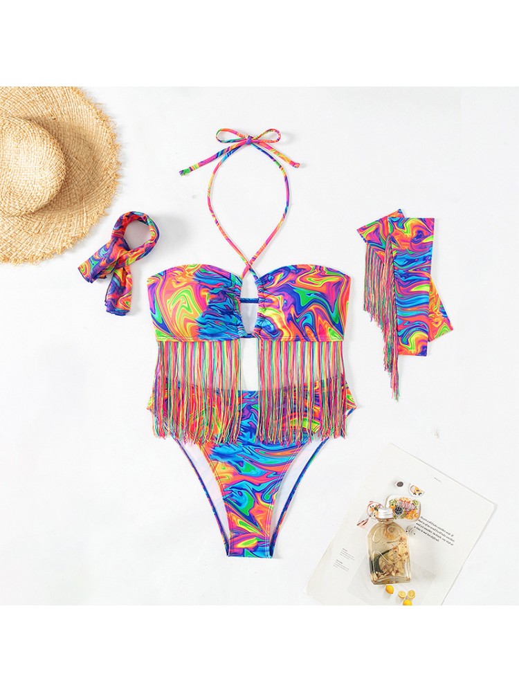 Chic Tropical Floral Print Bikini Set - Perfect for Sun-Kissed Days! Blue / S Blue / M Blue / L Blue / S-Blue / M-Blue / L-Blue / XL-