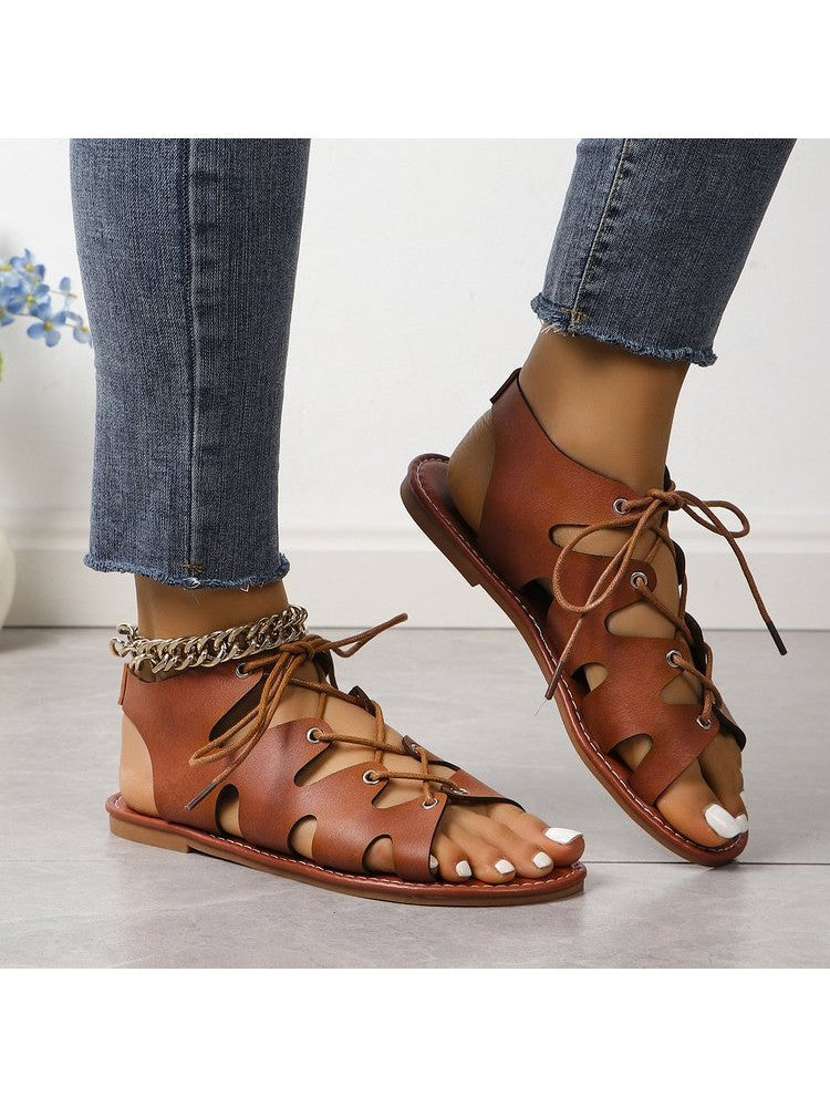 Trendy Women's Boho Chic Sandals - Summer Comfort & Style Khaki / 36 Black / 36 Khaki / 37 Khaki / 36-Black / 36-Khaki / 37-Black / 37-Khaki / 38-Black / 38-Khaki / 39-Black / 39-Khaki / 40-Black / 40-Khaki / 41-Black / 41-Khaki / 42-Black / 42-Khaki / 43-Black / 43-
