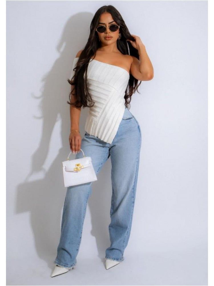 Stylish Women's Design Top for Trendy Casual Outfits Sliver Gray / S White / S Black / S Sliver Gray / S-White / S-Black / S-Sliver Gray / M-White / M-Black / M-Sliver Gray / L-White / L-Black / L-Sliver Gray / XL-White / XL-Black / XL-Sliver Gray / 2XL-White / 2XL-Black / 2XL-