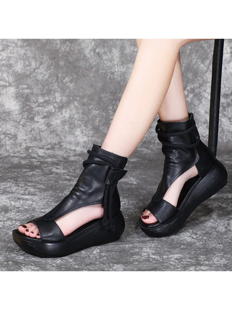 Chic Summer Slip-On Sandals – Stylish Comfort for Every Occasion Black