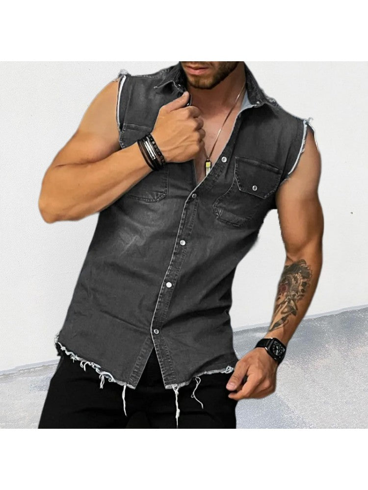 Stylish Men’s Casual Tank Vest: Ultimate Comfort and Versatility Black / S Blue / S Black / M Black / S-Blue / S-Black / M-Blue / M-Black / L-Blue / L-Black / XL-Blue / XL-Black / 2XL-Blue / 2XL-