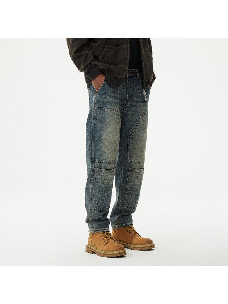 Stylish Men's Slim Fit Jeans - Perfect for Casual and Smart Looks Blue / 33 Blue / 34 Blue / 36 Blue / 33-Blue / 34-Blue / 36-Blue / 38-Blue / 40-Blue / 28-
