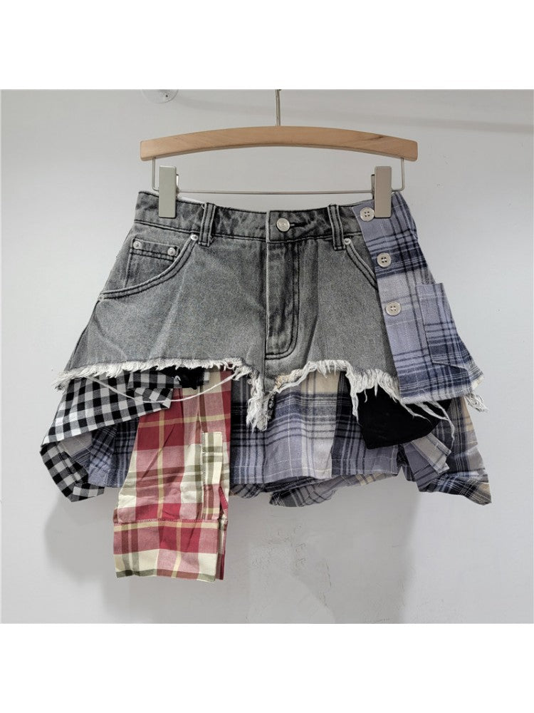 Trendy High-Waisted Denim Skirt: Effortless Style for Every Occasion Blue / S Black / S Blue / M Blue / S-Black / S-Blue / M-Black / M-Blue / L-Black / L-Blue / XL-Black / XL-
