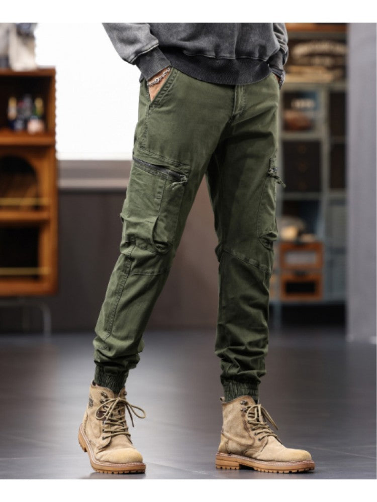 Stylish Men's Cropped Long Pants - Perfect for Comfort and Versatility Coffee / 33 Black / 33 Army Green / 33 Coffee / 33-Black / 33-Army Green / 33-Coffee / 34-Black / 34-Army Green / 34-Coffee / 36-Black / 36-Army Green / 36-Coffee / 38-Black / 38-Army Green / 38-Coffee / 29-Black / 29-Army Green / 29-Coffee / 30-Black / 30-Army Green / 30-Coffee / 31-Black / 31-Army Green / 31-Coffee / 32-Black / 32-Army Green / 32-