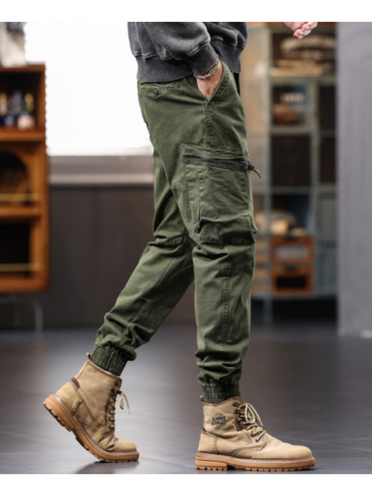 Stylish Men's Cropped Long Pants - Perfect for Comfort and Versatility Coffee / 33 Black / 33 Army Green / 33 Coffee / 33-Black / 33-Army Green / 33-Coffee / 34-Black / 34-Army Green / 34-Coffee / 36-Black / 36-Army Green / 36-Coffee / 38-Black / 38-Army Green / 38-Coffee / 29-Black / 29-Army Green / 29-Coffee / 30-Black / 30-Army Green / 30-Coffee / 31-Black / 31-Army Green / 31-Coffee / 32-Black / 32-Army Green / 32-