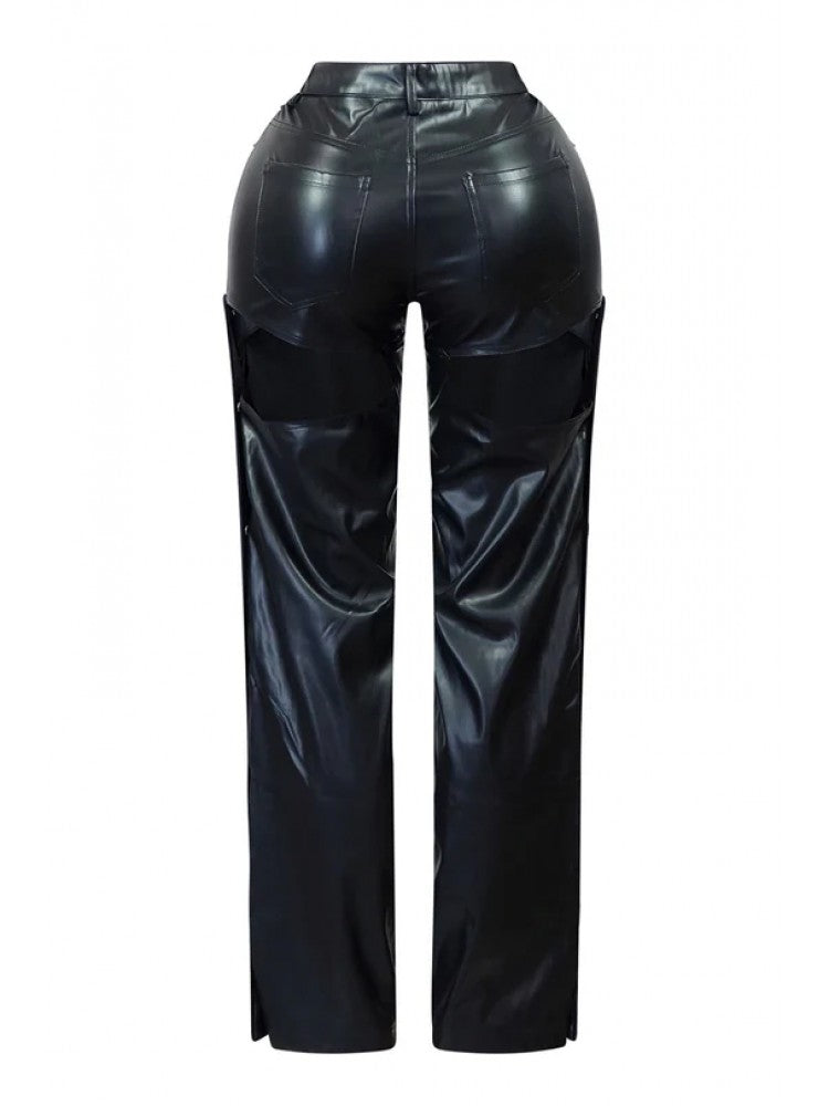 Stylish High-Waisted Wide Leg Trousers for Effortless Chic Black / S Black / M
