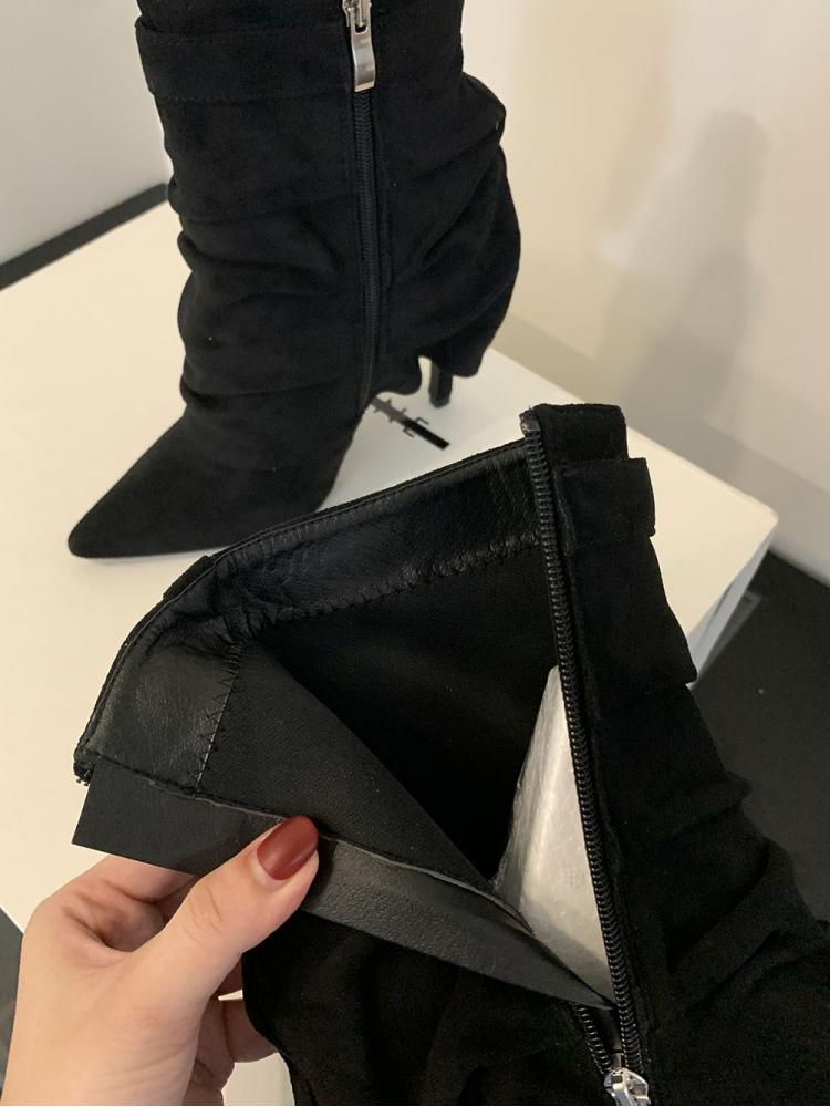 Chic Women’s Casual Chunky Heel Ankle Boots – Perfect for Every Occasion! 35