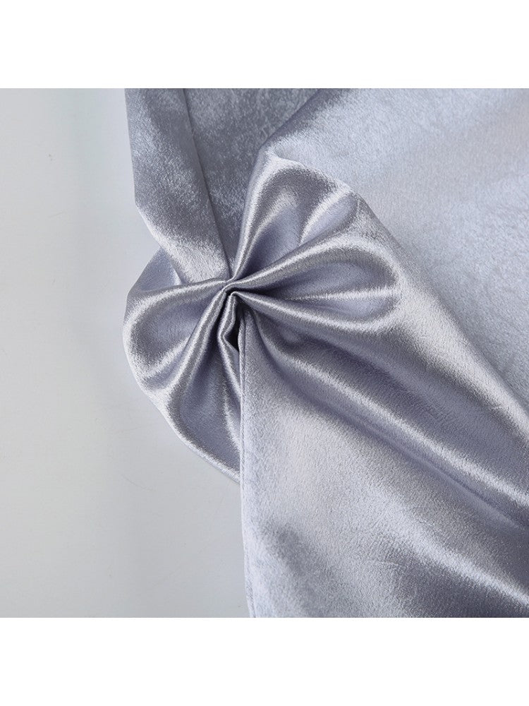 Stylish High-Waisted Wide-Leg Pants – Effortless Elegance for Any Occasion Silver / S Silver / M