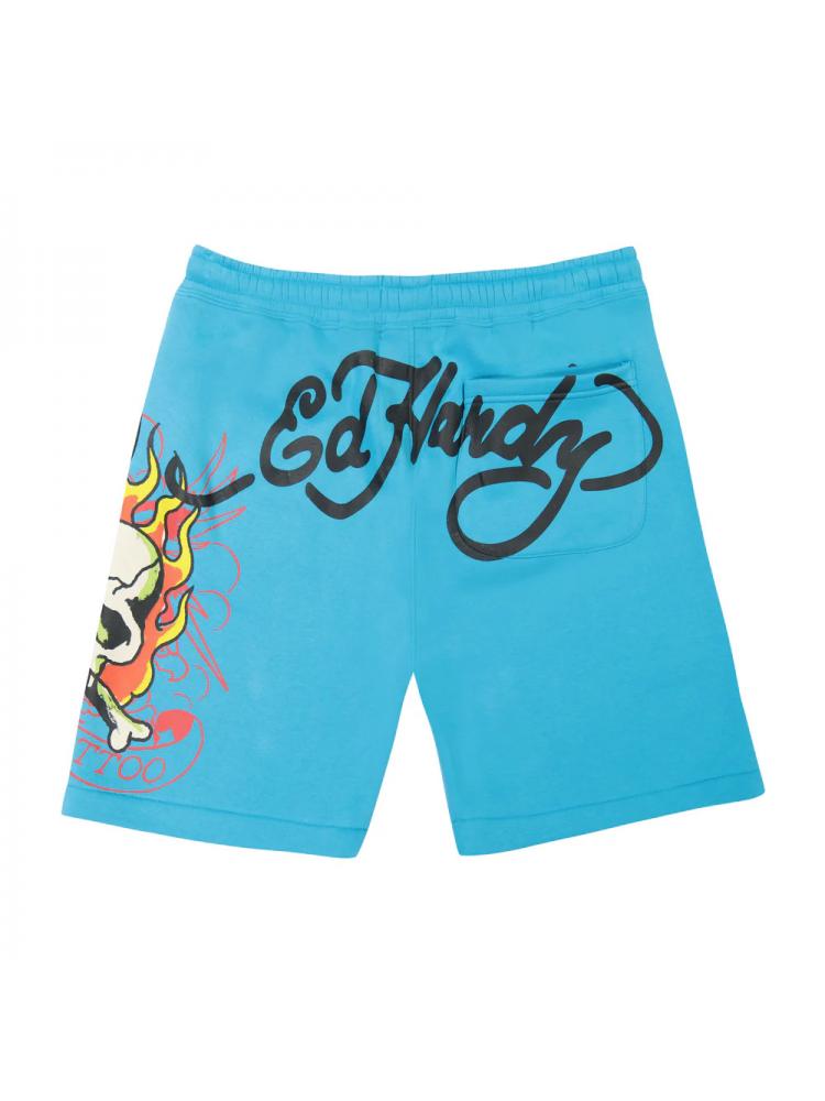 Men's Casual Comfort: Trendy Short Pants for Stylish Summer Wear Lake Blue / S Lake Blue / M