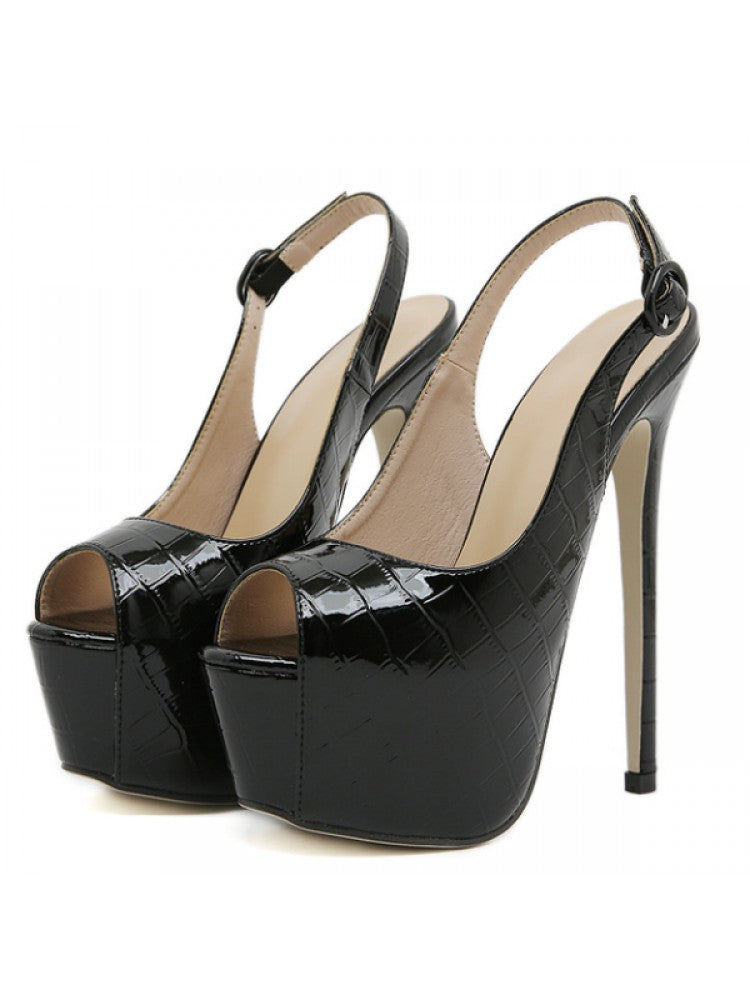 Elegant Strappy High Heels for Chic Occasions
