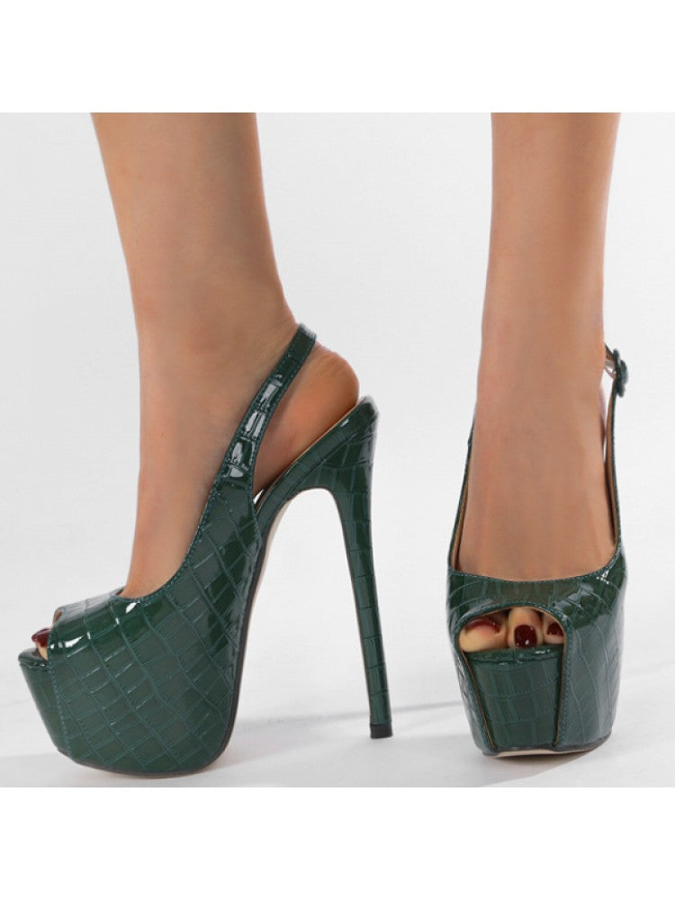 Elegant Strappy High Heels for Chic Occasions