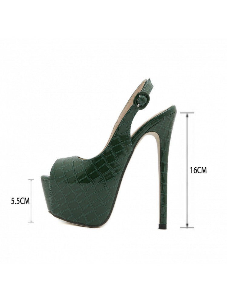 Elegant Strappy High Heels for Chic Occasions