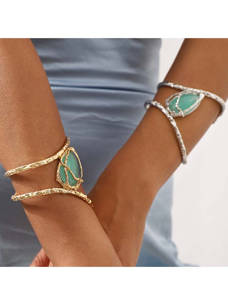 Elegant Charm Beaded Bracelet - Add a Touch of Grace to Your Style Gold / One Size Silver / One Size