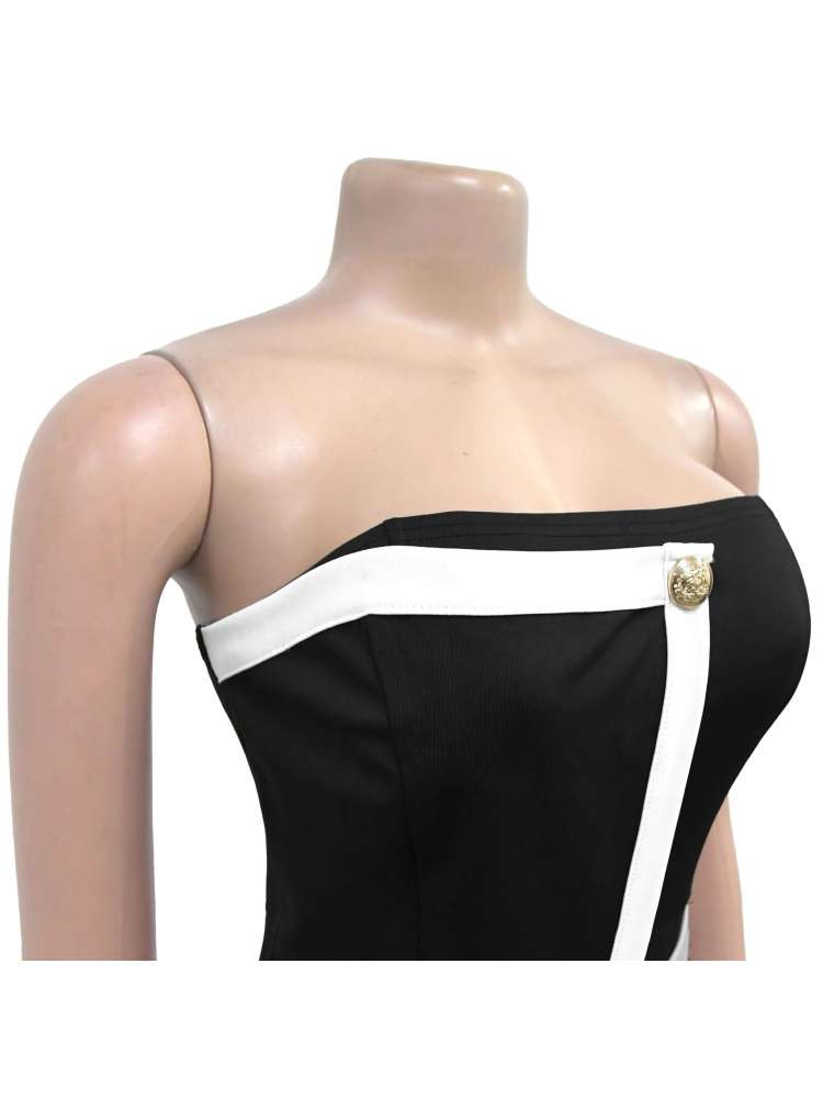 Chic Elegance: Women's Sleek Jumpsuit with Belted Detail Black / S Red / S White / S Black / S-Red / S-White / S-Black / M-Red / M-White / M-Black / L-Red / L-White / L-Black / XL-Red / XL-White / XL-Black / 2XL-Red / 2XL-White / 2XL-