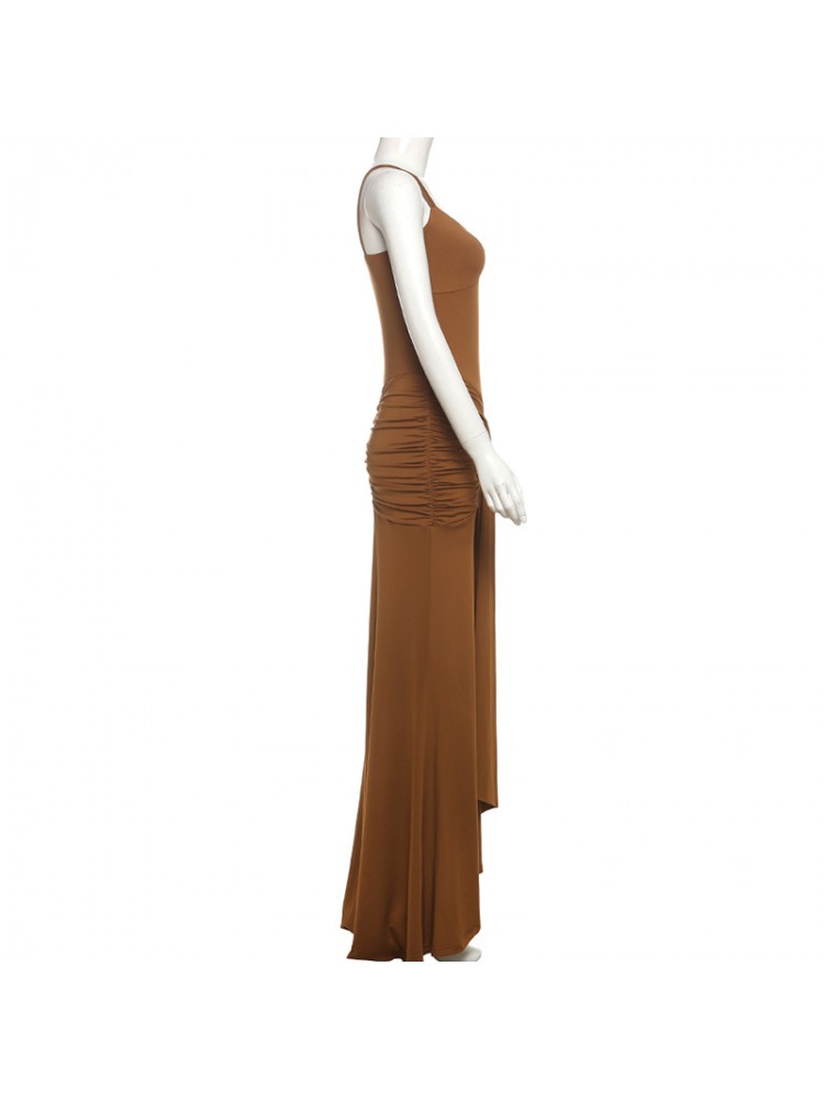 Chic Sleeveless Summer Dress for Effortless Style and Comfort Brown / S Brown / M Brown / L Brown / S-Brown / M-Brown / L-