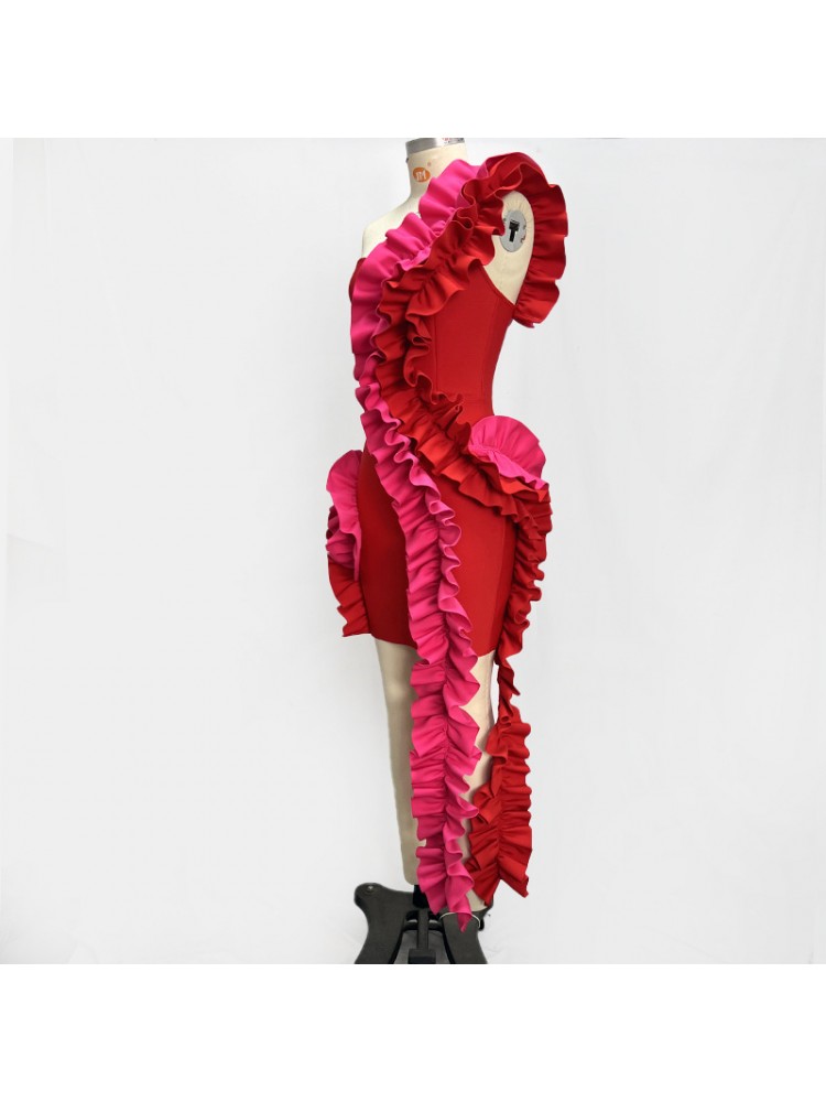 Elegant 3D Flower Sleeveless Dress for Stylish Summer Outings Red / XS Red / S Red / M Red / XS-Red / S-Red / M-Red / L-Red / XL-