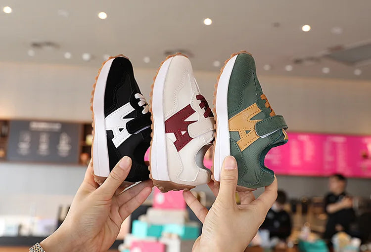 Casual Shoes for Kids Boys Girls Soft Bottom Non-slip Fashion Walking Shoes Children