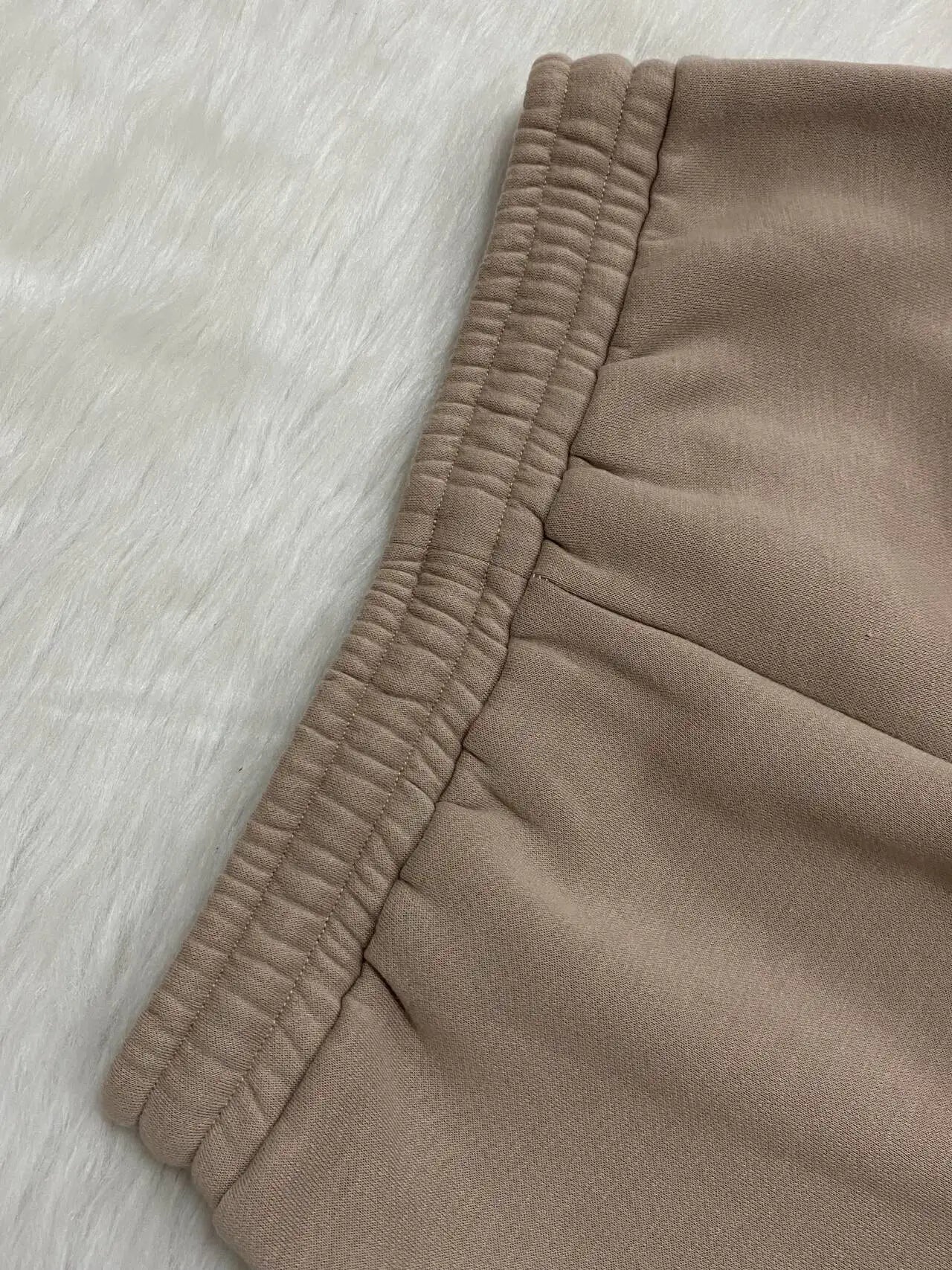 Basic Zipper Adjust Hole Women Wide Leg Loose Joggers Pants Fall Winter Active Loose Sporty Sweatpants
