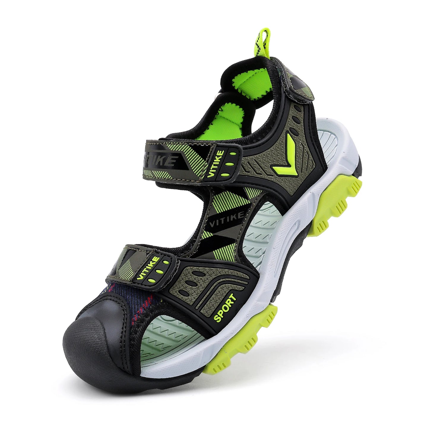 Kids Sports Sandal Outdoor Hiking Athletic Closed-Toe Beach Girls Summer Pool Shoes